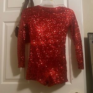 Red Halloween costume